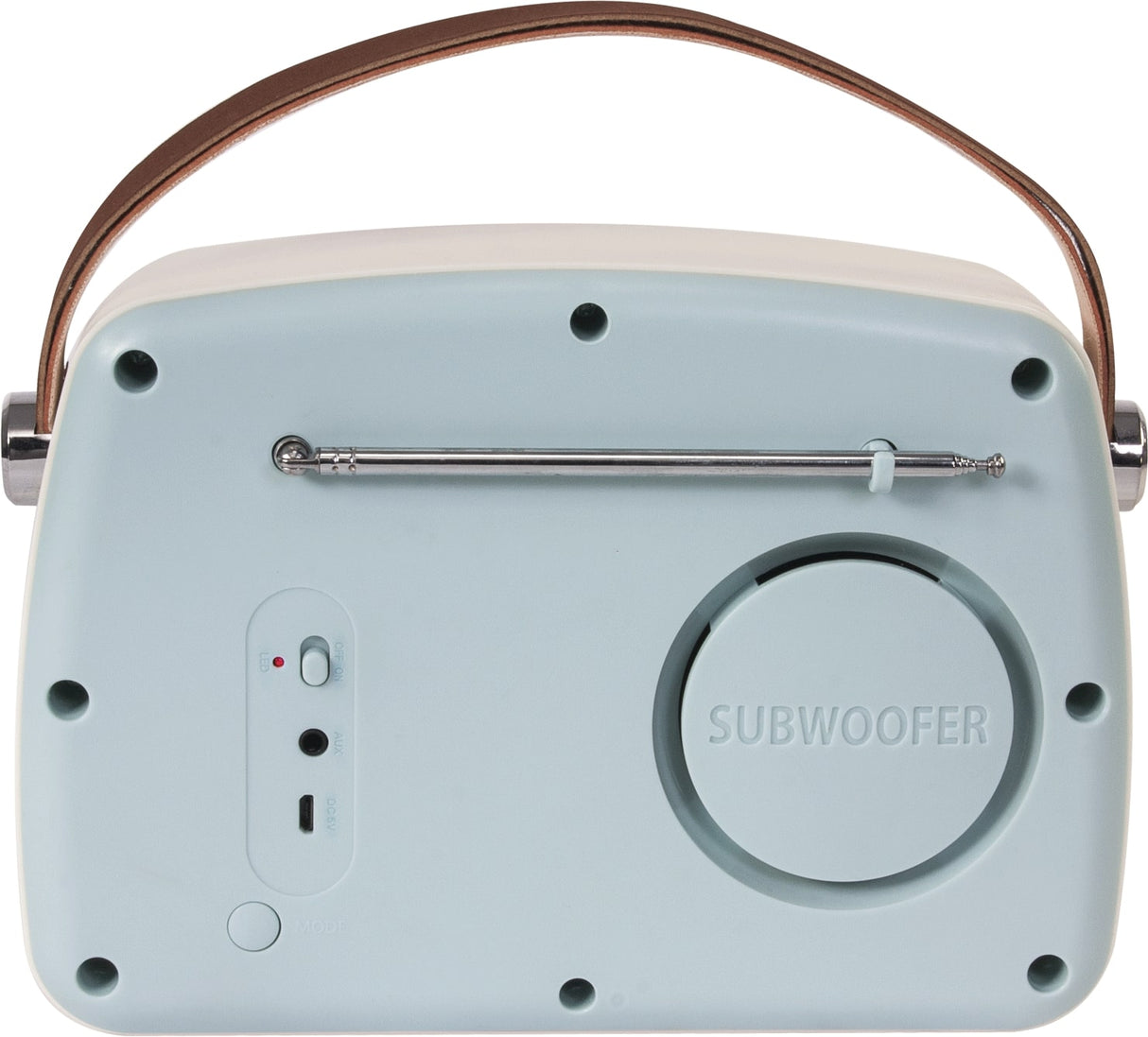 Madison Retro Radio mit Bluetooth (Hellblau)