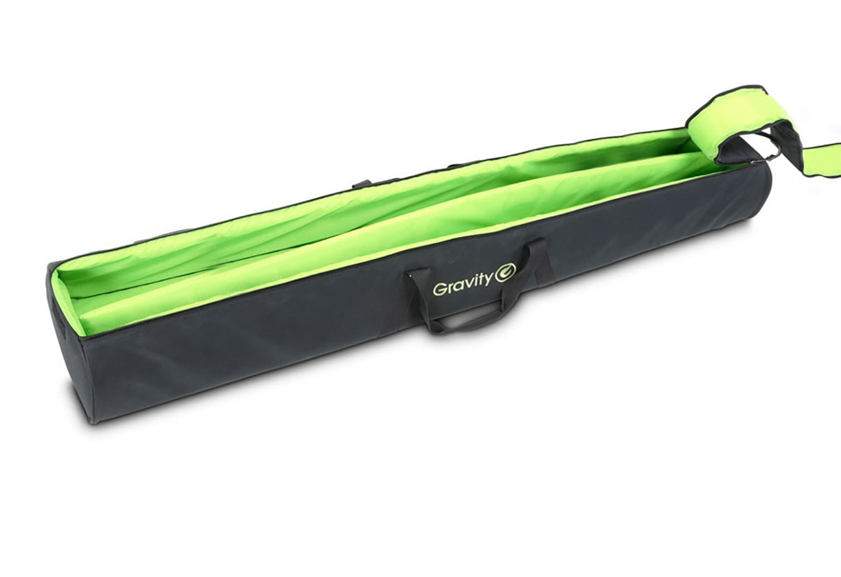 Gravity bag for 2 speaker stand