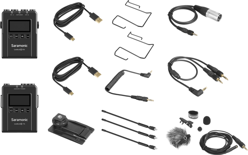 Saramonic UwMic9S Wireless Video Microphone (1 channel)