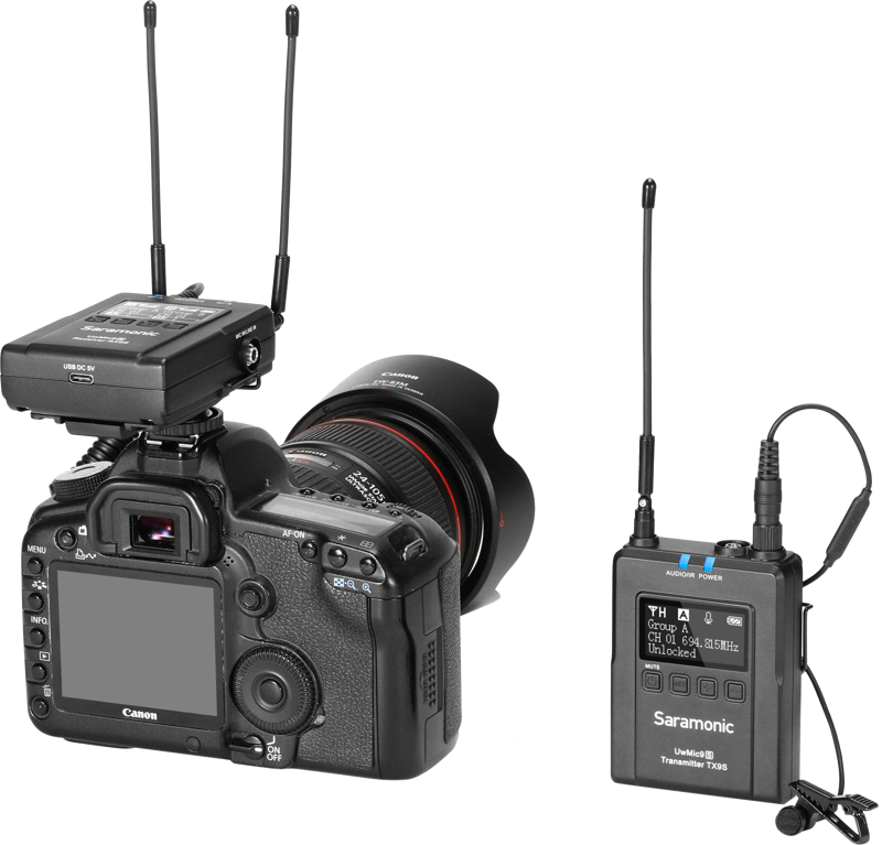 Saramonic UwMic9S Wireless Video Microphone (1 channel)