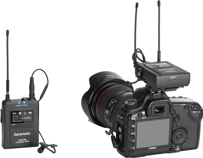 Saramonic UwMic9S Wireless Video Microphone (1 channel)