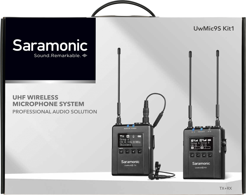 Saramonic UwMic9S Wireless Video Microphone (1 channel)