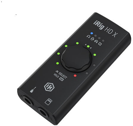 IK Multimedia iRig HD X Audiointerface für Gitarren