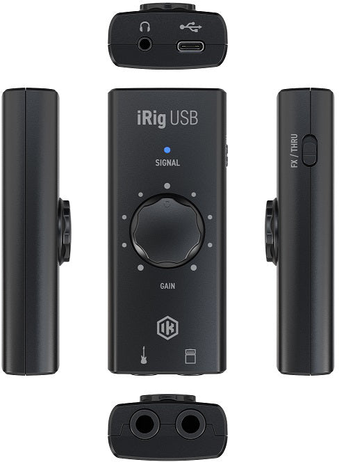IK Multimedia iRig USB Audiointerface für Gitarren