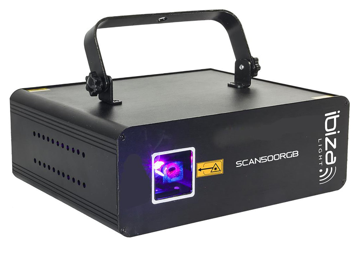 Ibiza Laserlicht mit DMX (RGB, 500MW)