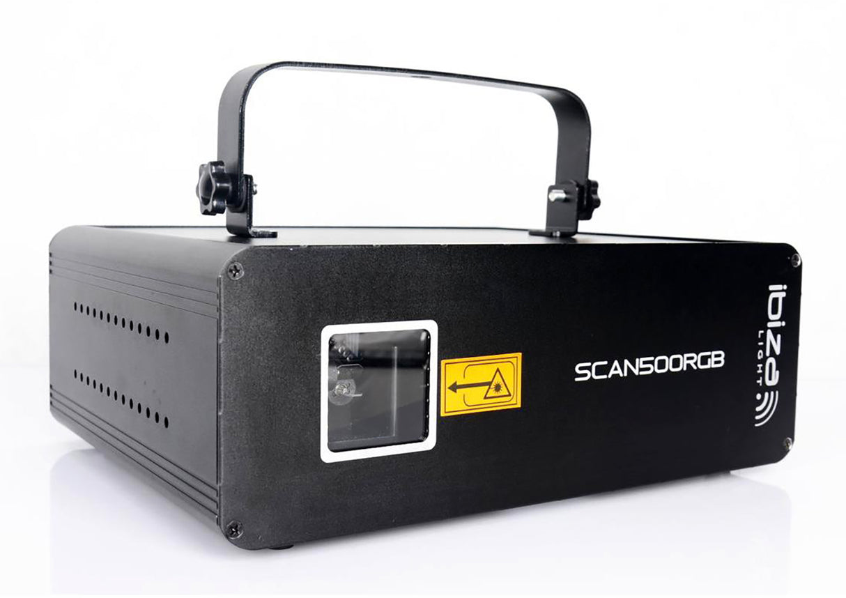 Ibiza Laserlicht mit DMX (RGB, 500MW)