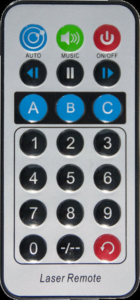 Ibiza Laserlicht mit DMX (Grün, 60MW)