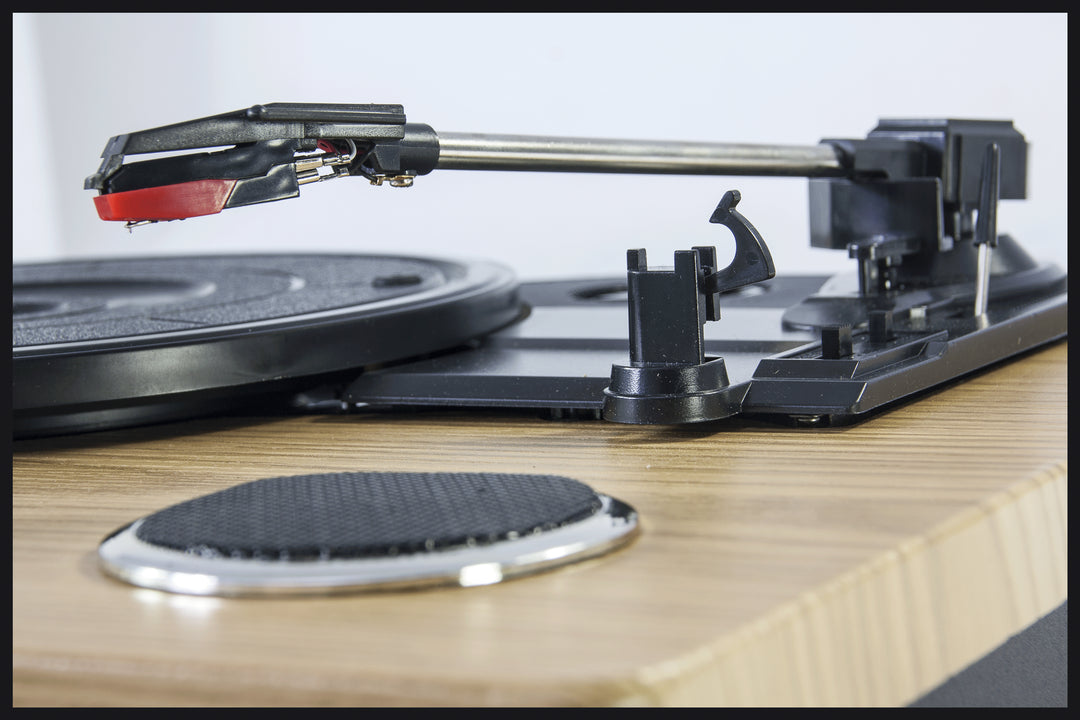 Madison Plattenspieler m. USB & Bluetooth (Holz)