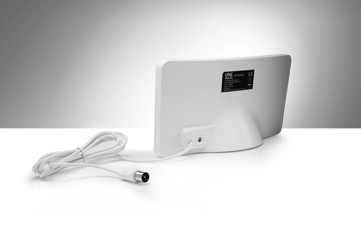 TV und DAB+ Antenne Innen (Weiß)