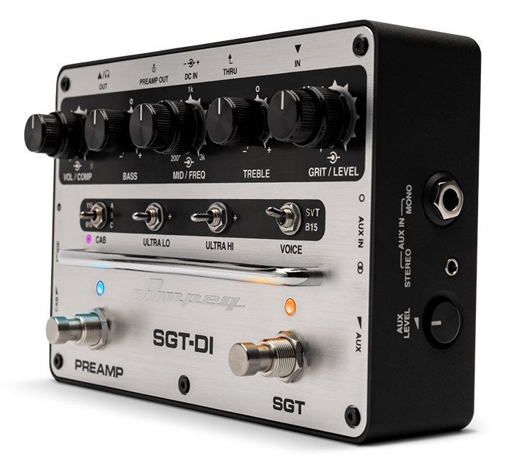 Ampeg SGT-DI Preamp/Drive/DI Basspedal
