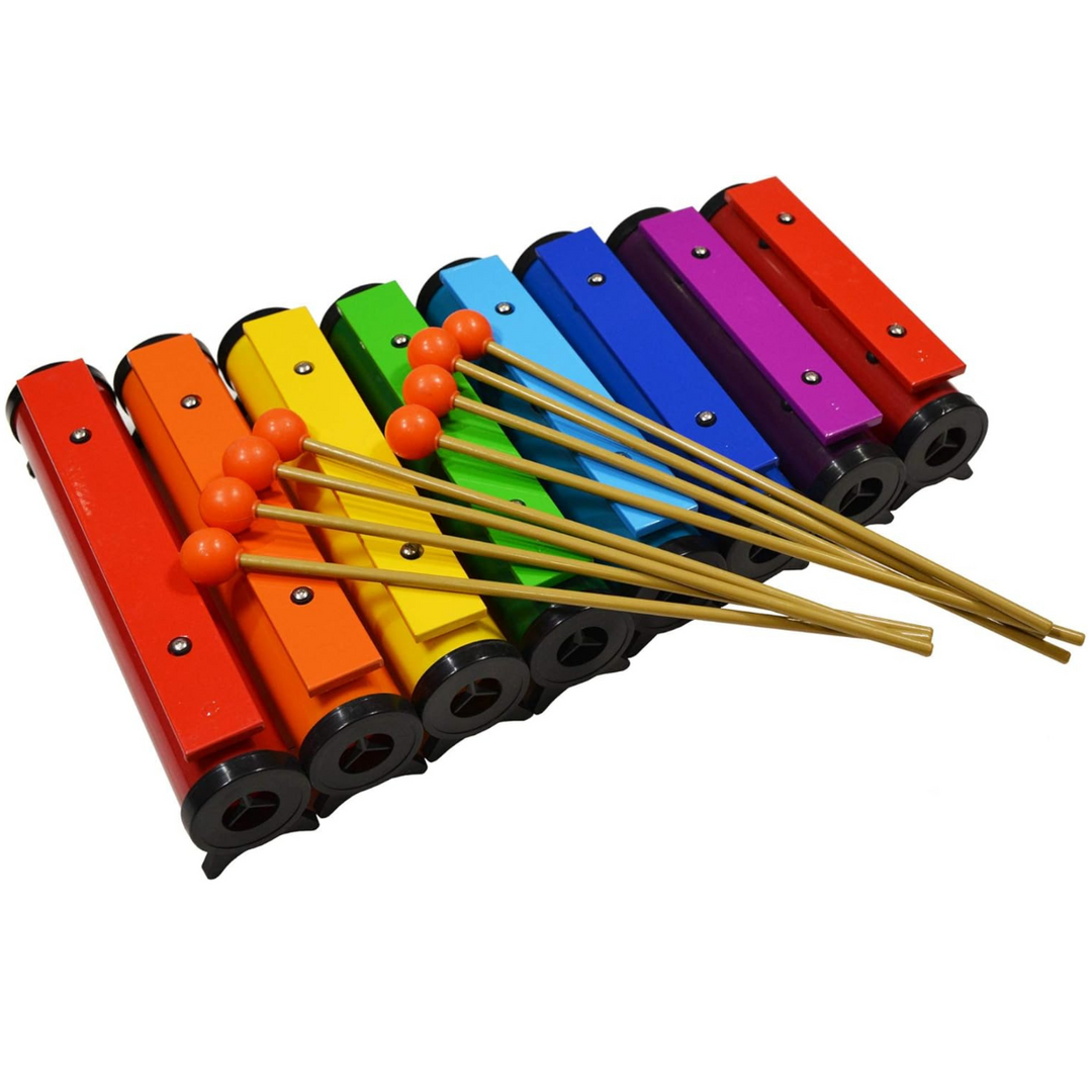 V-Tone TB8 Resonatorglocken – 8 diatonische farbige Töne