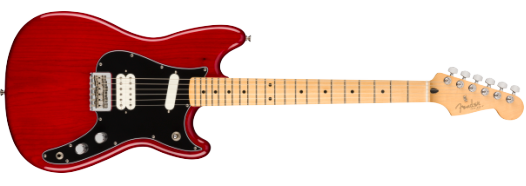 Fender Player Duo-Sonic E-Gitarre (Crimson Red Transparent)
