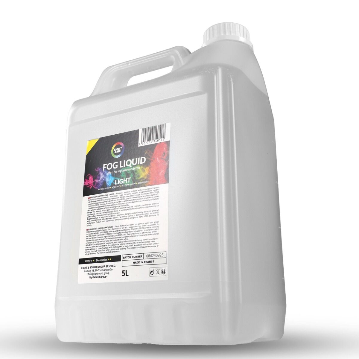 Light4Me Røgvæske - Light Density (5L)