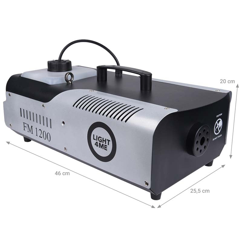 LIGHT4ME FM 1200 Rauchnebelmaschine mit Fernbedienung