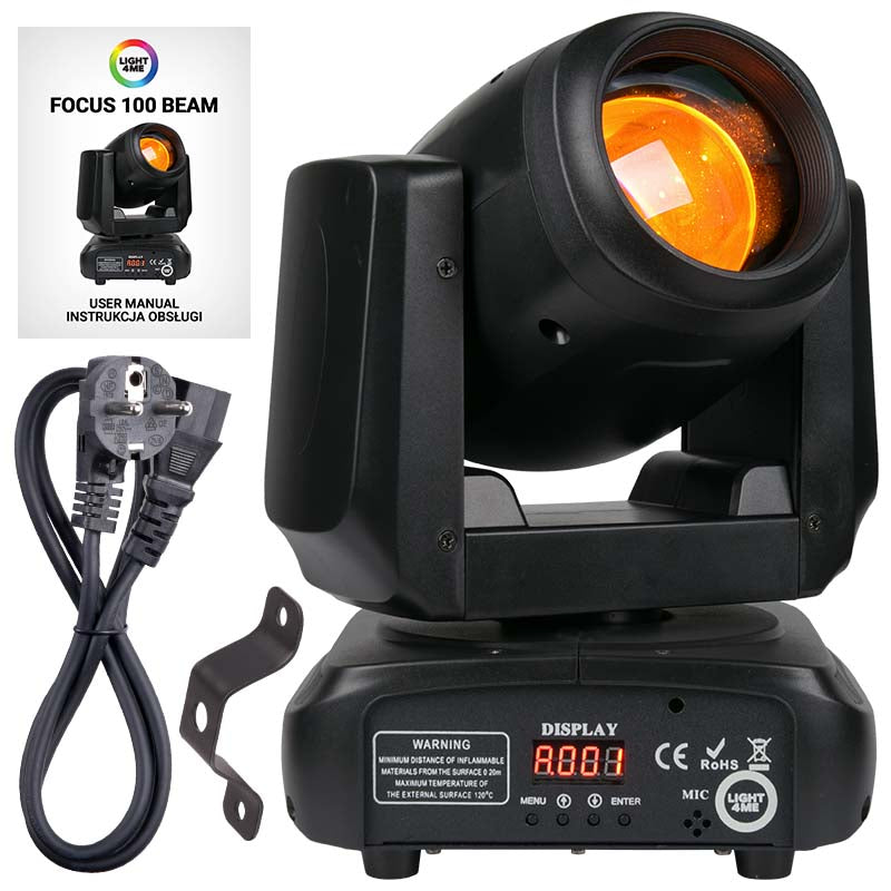 LIGHT4ME FOCUS 100 BEAM LED-moving head