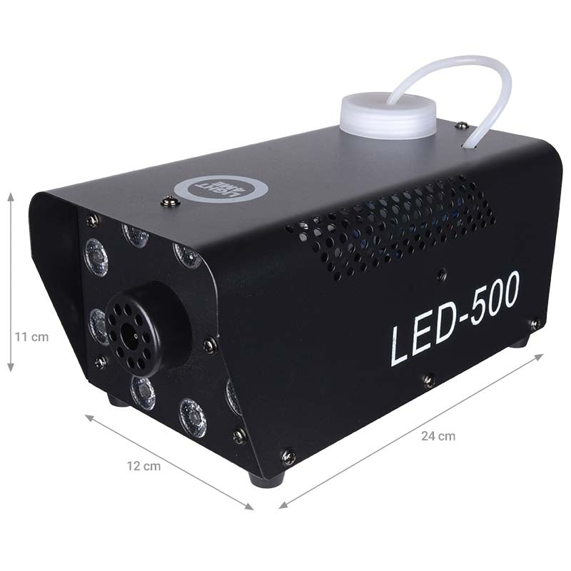 Light4Me Fog 500 LED Nebelmaschine 500W mit RGB LED-Licht