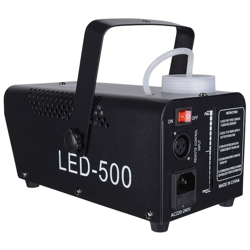 Light4Me Fog 500 LED Nebelmaschine 500W mit RGB LED-Licht