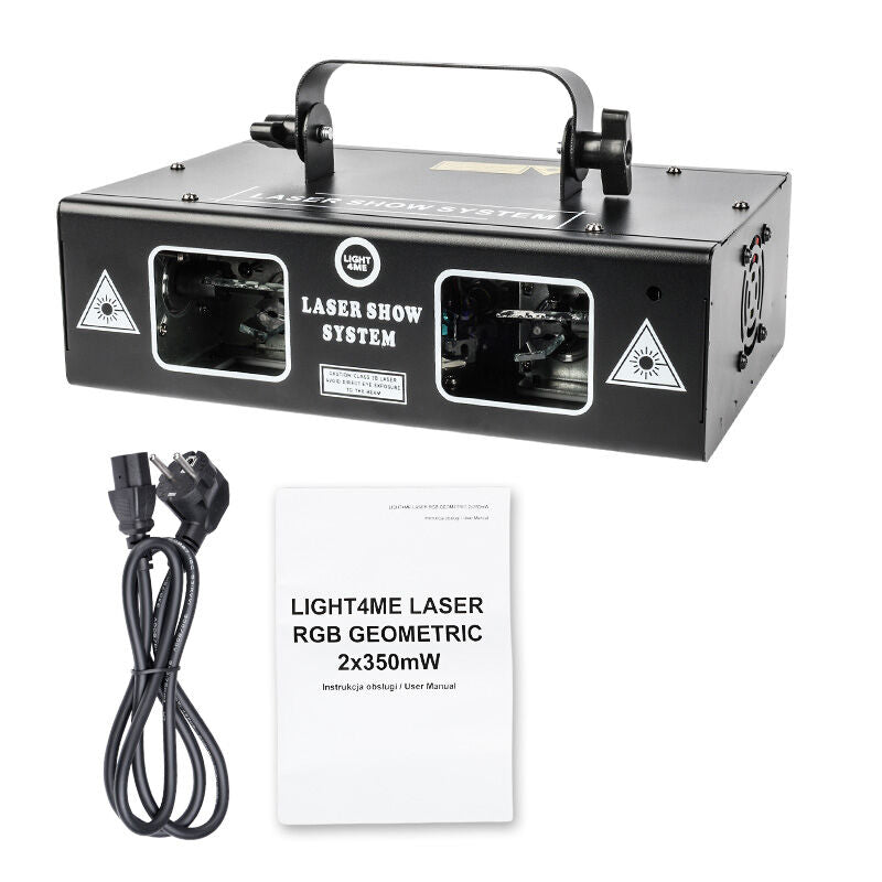 Light4Me Laser RGB Geometrisch 350mW
