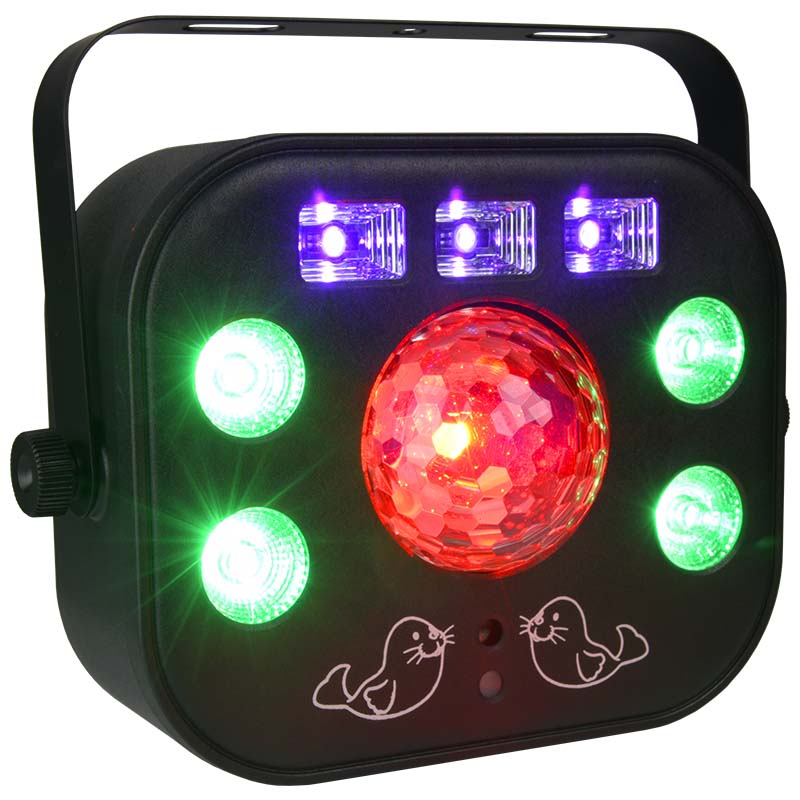 LIGHT4ME MULTIFASE Multieffekt LED UV Waschblitz