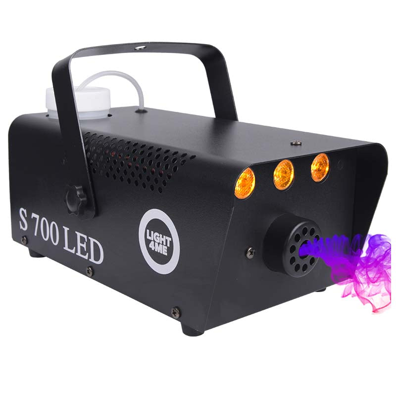 LIGHT4ME S 700W LED-Rauchnebelmaschinen-Effektgenerator mit Fernbedienung