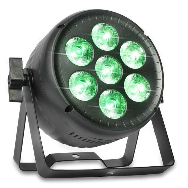 LIGHT4ME VENOM PAR 7X30W LED RGBW Dekorationsspotlight.