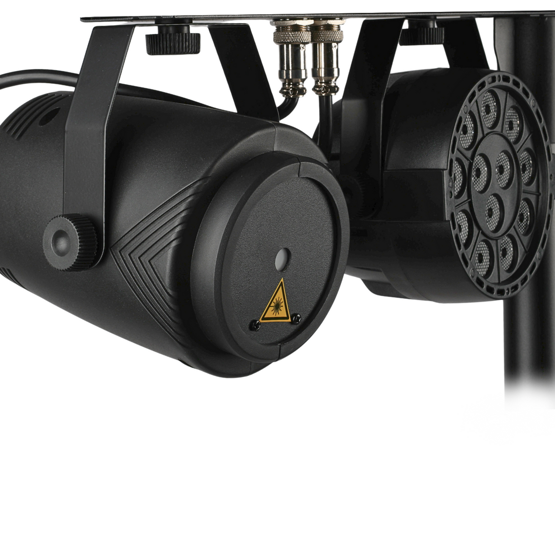 Light4Me T-BAR LED Laser PAR-System