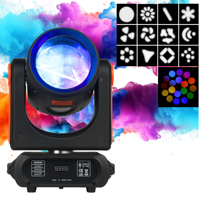 LIGHT4ME ORBEAM 150W LED moving head-belysning