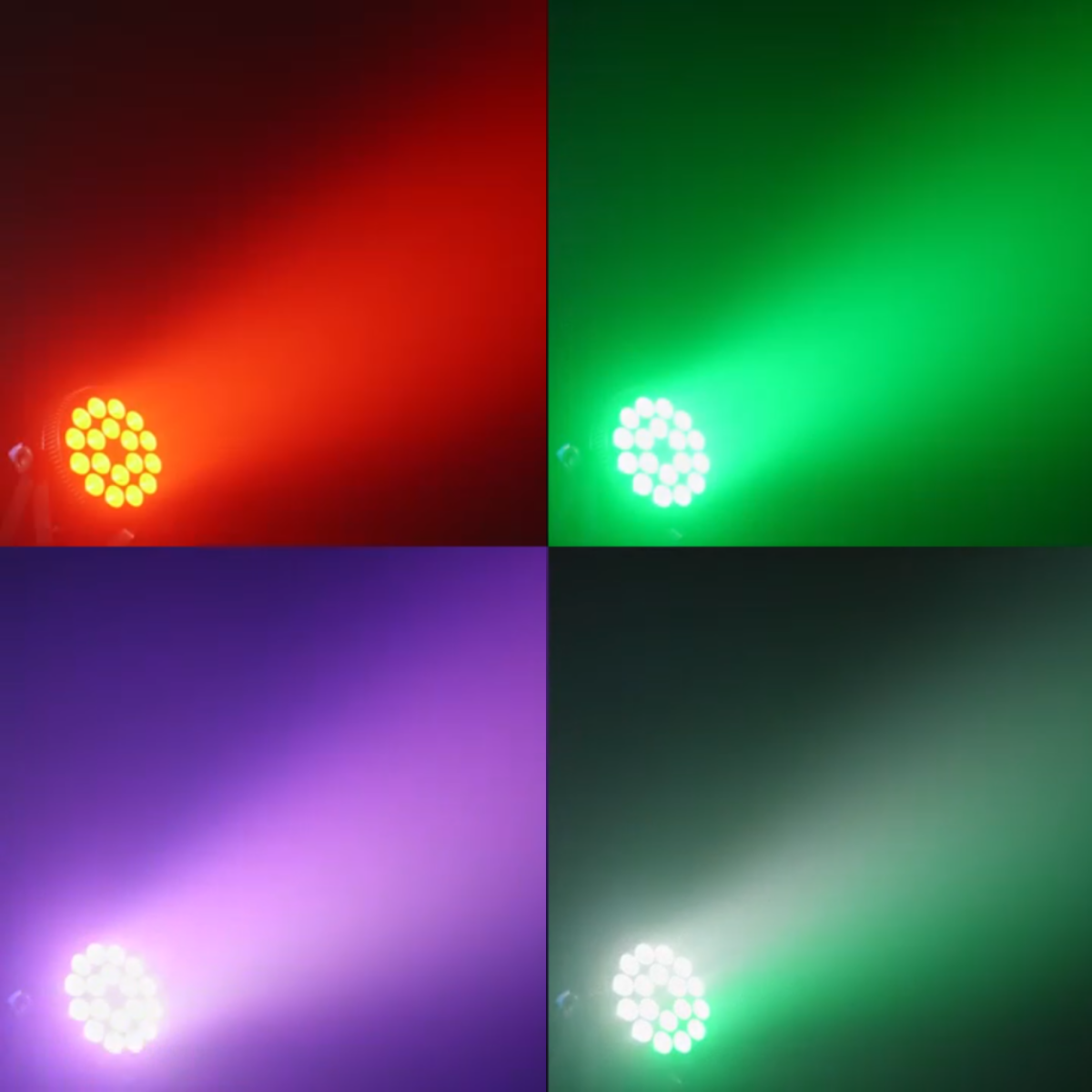 LIGHT4ME PARTY PAR 18x10W RGBW Bühnenscheinwerfer