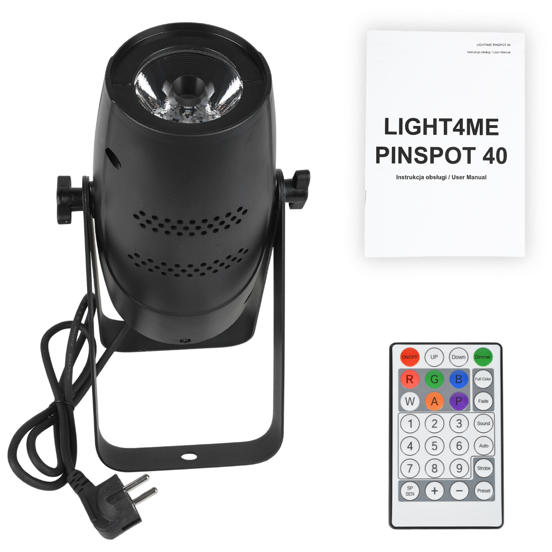 Light4Me Punktstrahler 40 Watt RGBW