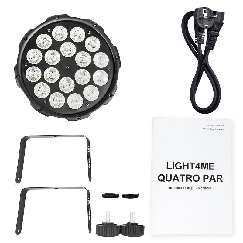 LIGHT4ME FIRE PAR 18x10W RGBW