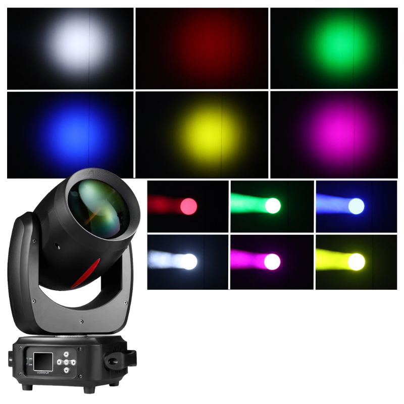 LIGHT4ME RED LINE BEAM 120W LED moving head Achse