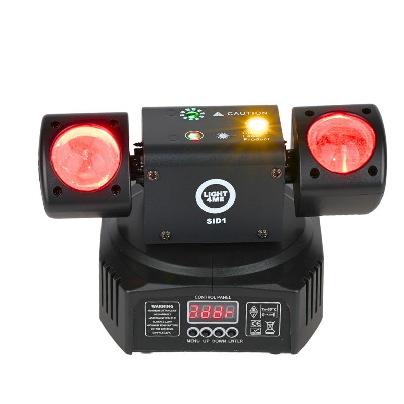 LIGHT4ME SID1 4i1 RGBWA LED Multi-Effekt Licht