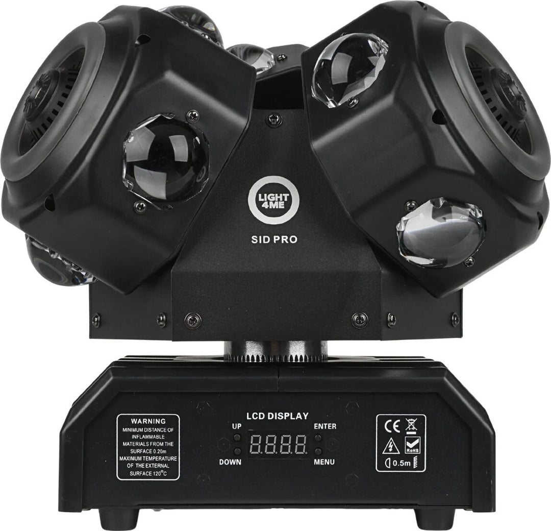 LIGHT4ME SID PRO 5-in-1 bewegliches Multieffektlicht