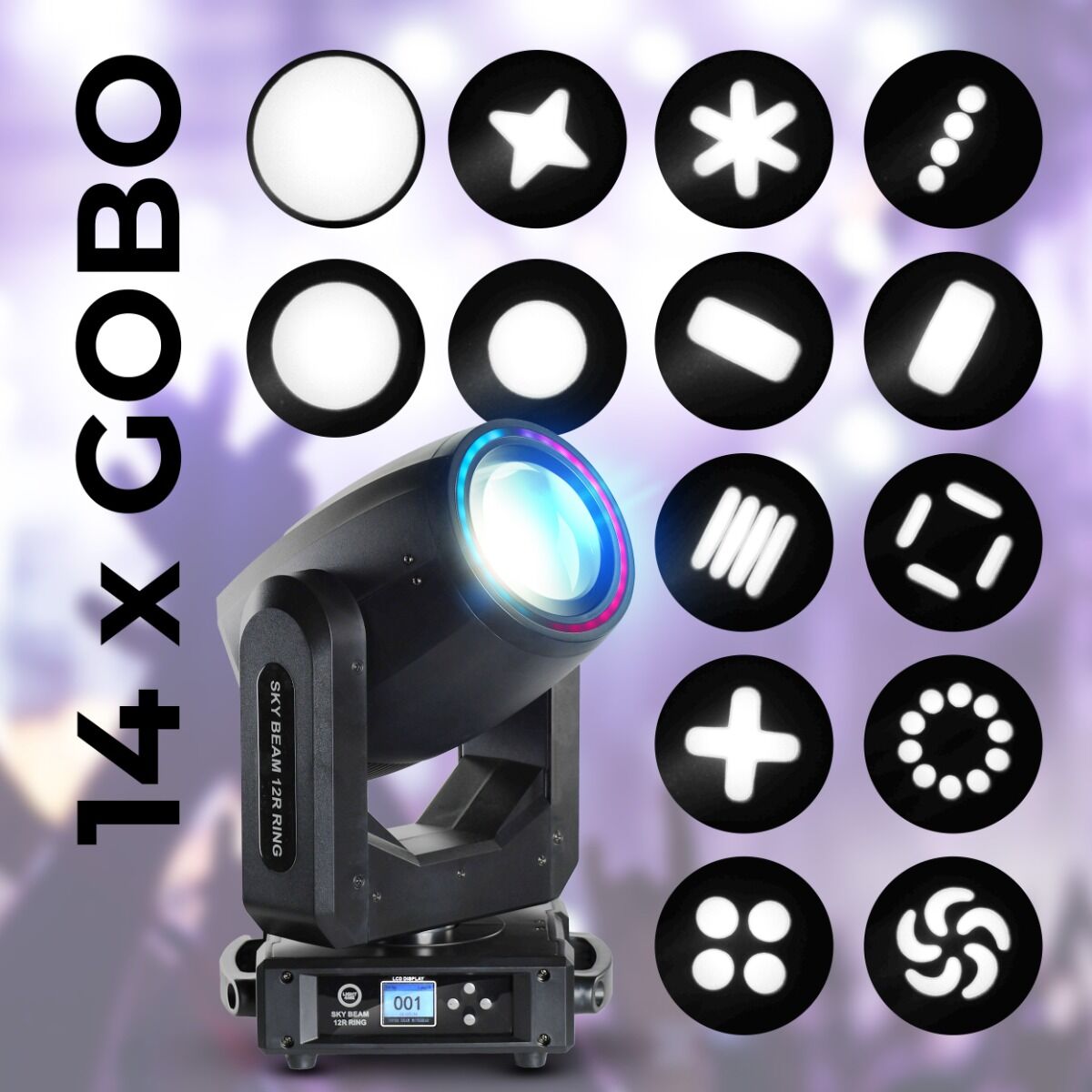 LIGHT4ME SKY BEAM 12R RING