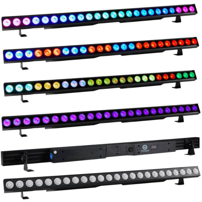 LIGHT4ME SPECTRA CREE BAR 24x6W RGBWA-UV Achsenleiste