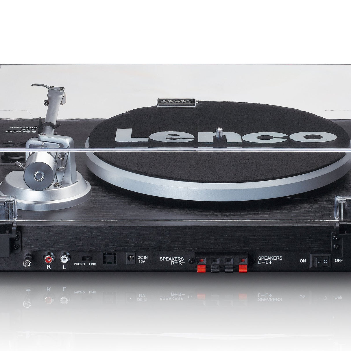 Lenco LS-500 Turntable with Speakers (Black)