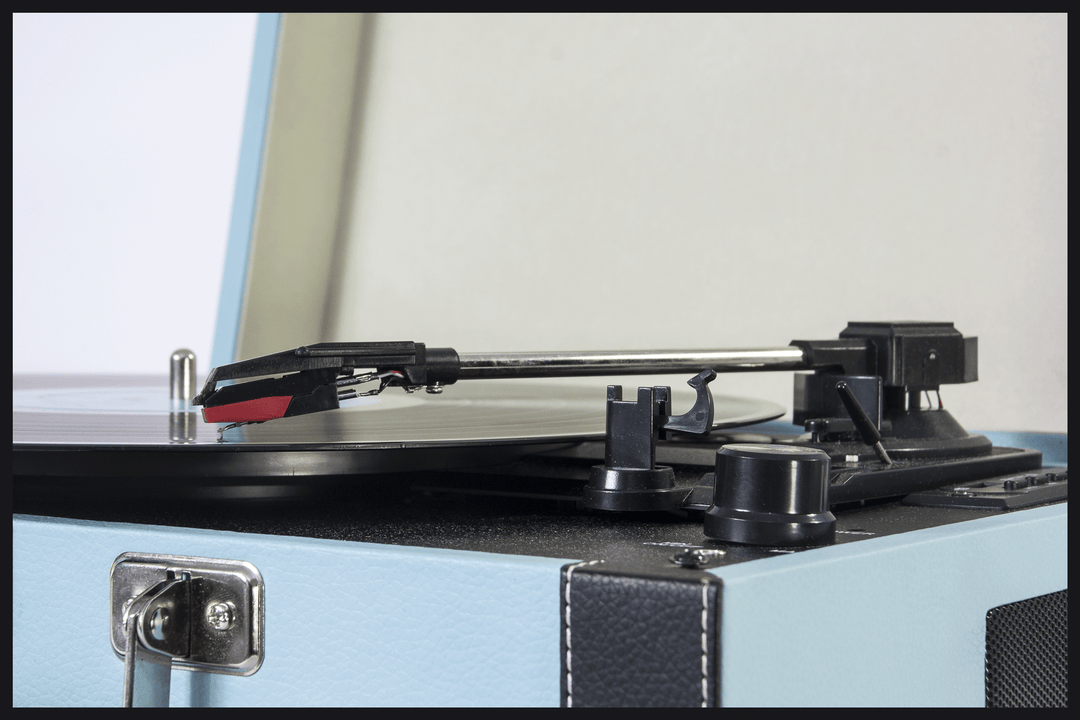 Madison Vintage Plattenspieler m. Bluetooth (Hellblau)