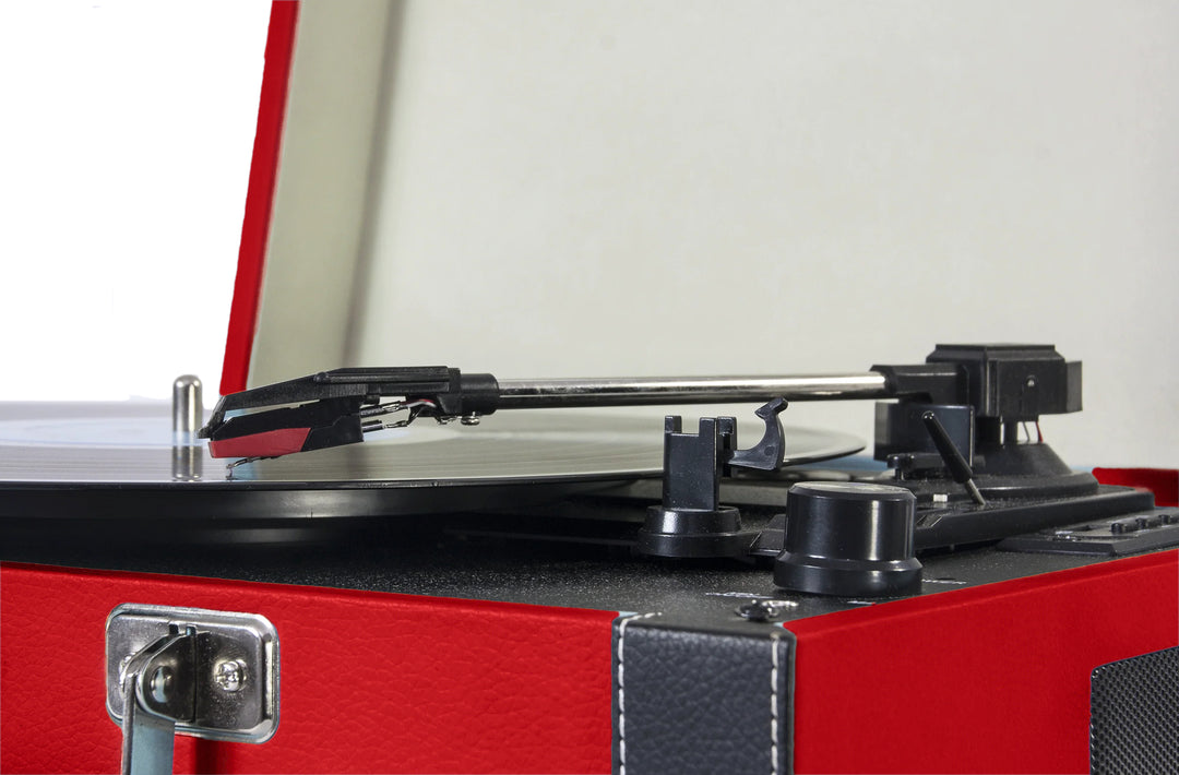 Madison Vintage Plattenspieler m. Bluetooth (Rot)