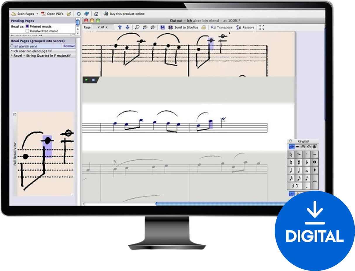 Sibelius Ultimate Dauerlizenz mit AScore