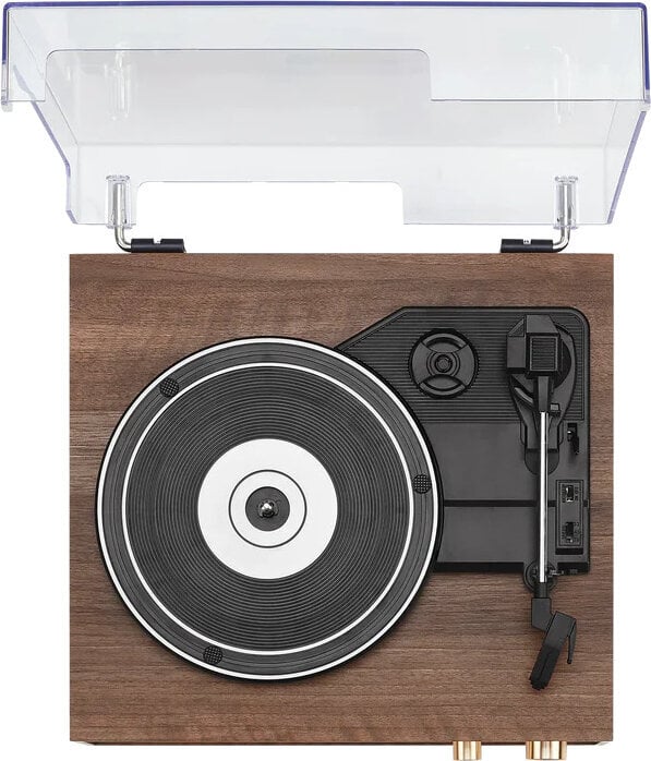 Crosley Miles Plattenspieler, Walnuss