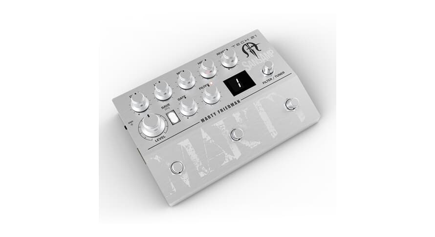 Tech 21 SansAmp MF1 Gitarren-Preamp, Marty Friedman