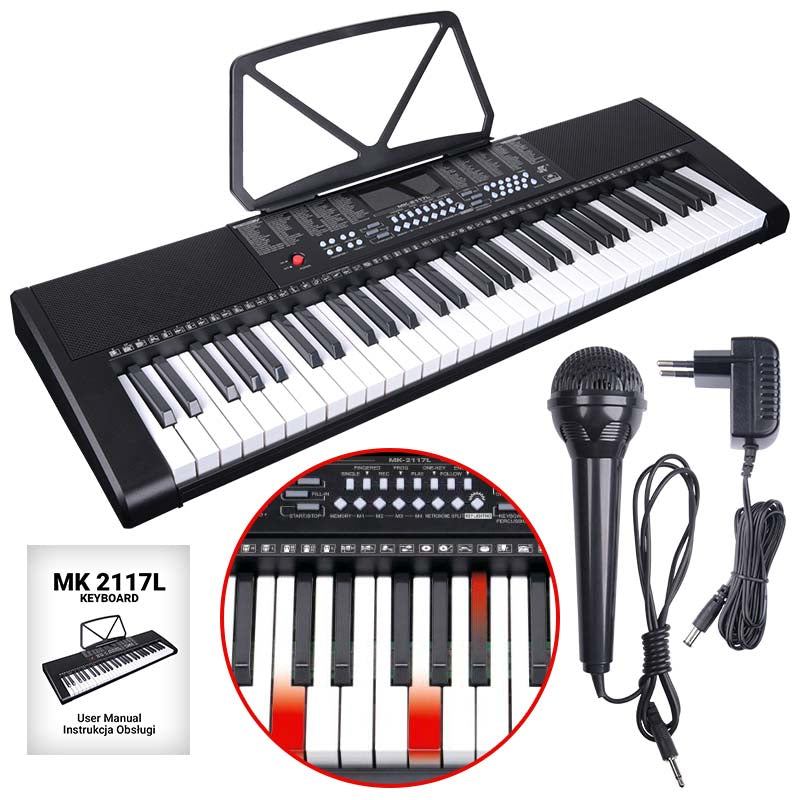 Keyboards mit LED (61 Tasten)