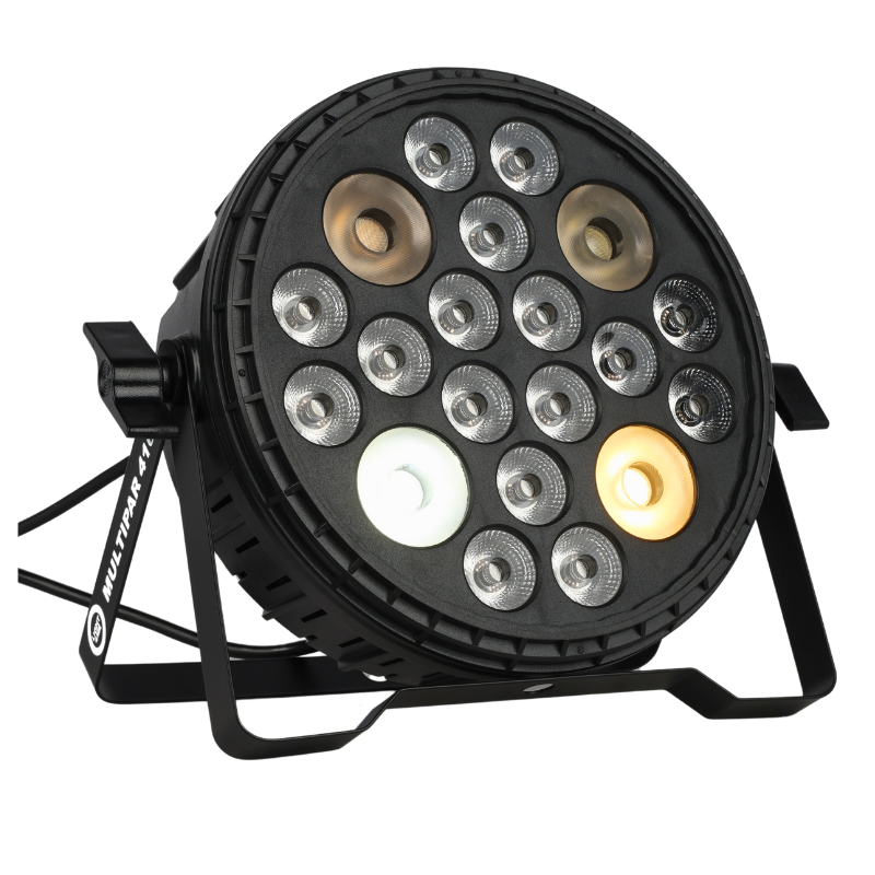LIGHT4ME MULTIPAR 416 RGB-UV+WW/CW Reflektor Bühne