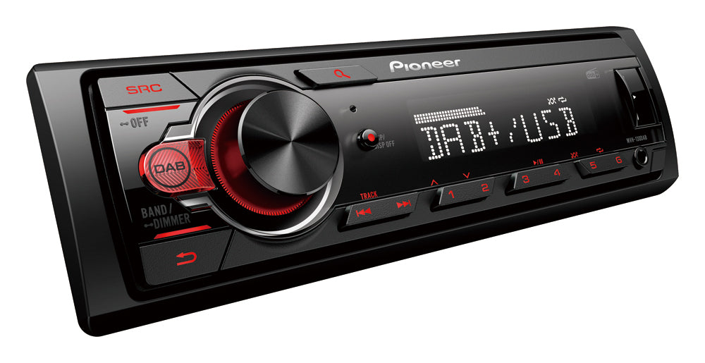 Pioneer MVH-130DAB FM/DAB+ radio