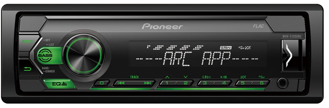 Pioneer MVH-S120UBG 1-DIN Autoradio