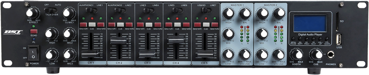BST MX56U - Rack-Mixer