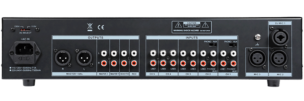 BST MX56U - Rack-Mixer
