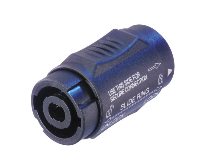 Neutrik NL4MMX Verriegelbarer 4-Pol speakON Adapter