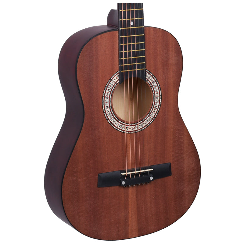 Akustische Kindergitarre 1/2 – Mattschwarz