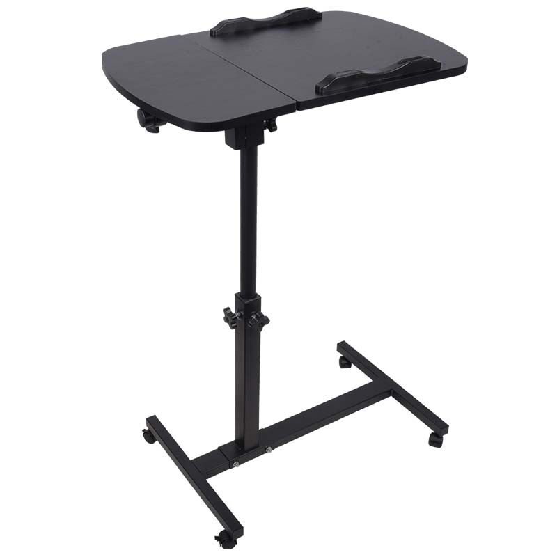 Verstellbarer Laptoptisch mit Rollen